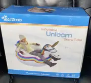 GoFloats Winter Snow Tube - Unicorn - The Ultimate Sled