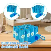 12 Rolls or 16 Rolls Diaper Bags Baby Nappy Sacks with Dispenser Leakproof Mo`.