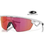 【OAKLEY】奧克利 SPHAERA 奧運設計款 運動包覆太陽眼鏡 OO9403 11 白框PRIZM FIELD棒球場 公司貨