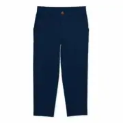 Wonder Nation Boys School Uniform Flat Front Pants Blue Cove Size 8