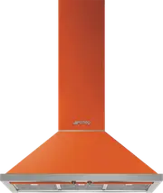 Smeg 90CM PORTIFINO R/HOOD LED LIGHTS ORANGE