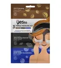 Yes To Triple Mud Masking Kit- Hydrate, Detox & Recharge