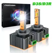 For Range Rover 2010-2017 - 2pcs D3S D3R LED Xenon Headlight Bulb High Low Beam