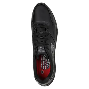 Skechers Glide Step SR [200105BLK] 男 工作鞋 休閒 耐油 防滑 防觸電 廚師鞋 黑