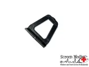 24 Pack - Hollow Pull Tabs for Window Screens - Black / White / Clear / Red