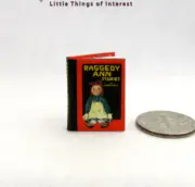 RAGGEDY ANN STORIES 1:12 Scale Miniature Readable Illustrated Book Classic Story