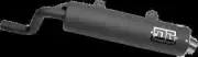 DG RCM II Utility Series Slip On Exhaust w SA Yamaha Big Bear 350 4x4 93-99