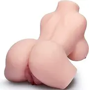 Sex Doll Male Masturbator with Realistic Boobs Vagina and, Goyha 3 in 1 Torso Masturbator Love Doll Pocket Pussy with Built-in Spine 5.9lB Pussy Ass Male Sex Toy for Men Masturbation and Orgasm
