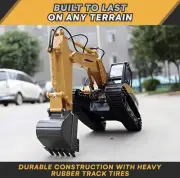 Top Race 15 Channel RC Digger Excavator
