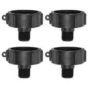 4pcs IBC Tote Adapter 2" Female x 3/4 NPS Male Thread 275-330 G Drain Connector
