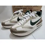 二手NIKE AIR MAX DAWN奶茶寶石綠氣墊復古膠底運動鞋UK9 28CM FB7158-131