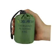 Emergency Sleeping Bag, Lightweight Survival Sleeping Bags Green- 1 Pack