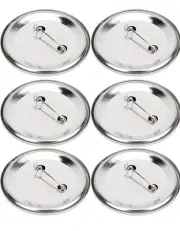 100 Sets 56mm Button Badge Button Pins,Badge Making Materials Blank Badge Parts