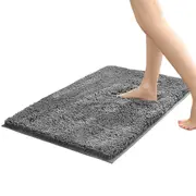 Extra Soft Absorbent Bathroom Rug Machine Washable Bath Mat for Bathroom Floor