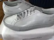 Women By Common Projects Original Low Achilles Gray Eur Size 38/US8