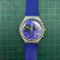 在飛比找蝦皮購物優惠-Swatch 2000年雪梨奧運紀念三環計時手錶