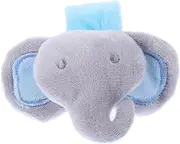 SHOWERORO Plush Elephant Slap Wristband Cartoon Animal Slap Bands for Parties Adorable Stuffed Wrist Bracelet Easy to Use Store Party Favors Skin Safe Design