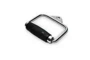 Single Rotating "D" Rubber Handle