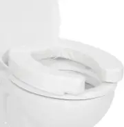 Vive Soft Cushioned Toilet Seat Cushion Universal Fit Easy Clean 60 Day Guara...
