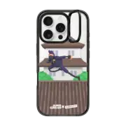 iPhone 16 Pro Impact Ring Stand Case MagSafe Compatible SlimJim Ninja