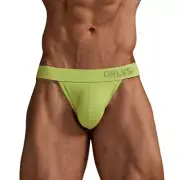 Sexy Low Waist Briefs for Men Underwear Modal High Fork Panties U Convex Pouch