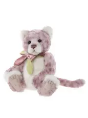 Charlie Bears Fiddle Faddle, Plumo Leopard, Limited Edition, CB242450B