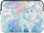 Laptop Sleeve Case 13-14 Inch Portable Computer Cases for Laptop Beauty Ragdoll Cat Computer Carrying Bag for Men Women