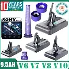 9500mAh for Dyson V6 V7 V8 V10 Battery Animal Absolute Battery SV06 SV10 SV11 AU