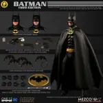 現貨  MEZCO TOYZ ONE:12 COLLECTIVE 蝙蝠俠1989版 基頓 BATMAN