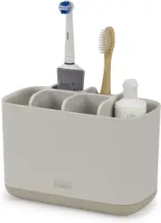 Joseph Joseph Easy-Store - Toothbrush Holder Caddy, Bathroom Storage, Large -...