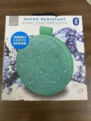 New iLive ISBW8TL Portable IPX4 Water Resistant Bluetooth Speaker System Green