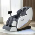 Massage Chair Electric Massager Head Back, Heating Chairs, Soft PU Zero Gravity
