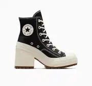 Converse Chuck 70 De Luxe Heel Shoes Black - A05347C Expeditedship