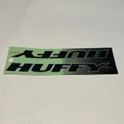 Sticker Decal Huffy BMX Black Green MTB Vintage 1980s 1990s