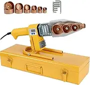 Electronic Constant Temperature PPR Fuser Pipe Hot Melt Machine, Rotatable Stand, Handheld Pipe Welder with Digital Control, Pipe Welding Machine Kit for Welding PPR, PE, PP Pipes