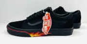 Vans Old Skool Flame Wall Black Men's Size 10 - 11 BRAND NEW