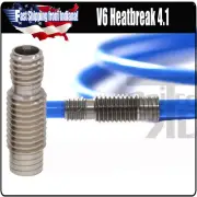 2Pcs V6 Heat Break 4.1 Aperture for Bowden PTF Tube, V6 Hotend or Volcano Hotend