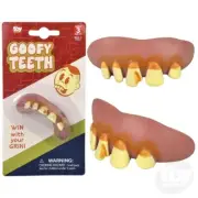 Goofy Teeth - Joke, Gags and Pranks - Gross Out Your Friends - Reusable!