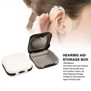 Portable Hearing Aid Storage Box Waterproof Hearing Aid Case for Outdoor