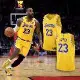 Nike 球衣 NBA Swingman 黃 紫 洛杉磯湖人 LAL 詹姆斯 23 LBJ 運動背心 DN2009-733