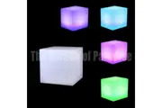 40cm LED Cube Furniture/Stool/Seat for Party, Indoor/Outdoor Home or Events