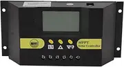 60A MPPT Solar Charge Controller, Adjustable Parameters, Comprehensive Electronic Protection, Compatible with Lithium, Sealed, Gel, and Flooded Batteries, 12V 24V (20A)