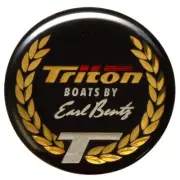Triton Boat Steering Wheel Decal 1860636 | Earl Bentz 1 1/2 Inch