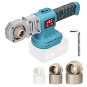 Plastic PPR Pipe Welding Machine Cordless Water Pipes Melting Device with Replacement Heads Fuse Machine Photo Color