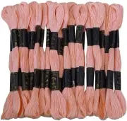 Anchor Stranded Cotton Thread for Cross Stitch/ Embroidery Color - Peach 024