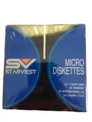 10 Micro Diskettes Neon Rainbow Double sided Starvest MF2HD Micro 3.5 Floppy D