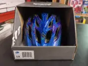 Kali Protectives Chakra Plus Bike Helmet Neon Blue Small/Medium 52-58cm New