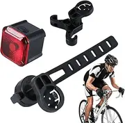 LED Cycle Tail Light, Safety Taillight, 4 Modes Brake Sensor Waterproof Lamp for Night Riding, Cycling Accessories for Men Women