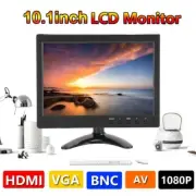 10.1Inch LCD HD Widescreen Display Monitor 1920x1080 VGA+BNC+AV+USB CSO