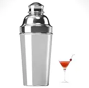 60oz Cocktail Shaker, 304 Stainless Steel Boston Shaker, Professional Cocktail Mixer Maker with Strainer, Super Large 12 x 5oz Cocktails for Bartending Gift